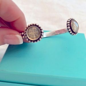 Virgin Angels & Saints sterling silver retractable bracelet which fits all sizes